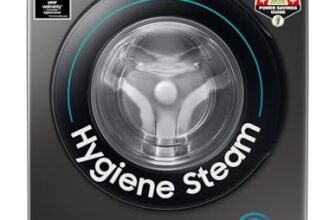 Samsung 8 Kg, 5 Star, Eco Bubble Technology, Ai Control, Wi-Fi, Digital Inverter, Motor, Fully-Automatic Front Load Washing Machine (Ww80T504Dax1Tl, Hygiene Steam, Inox)