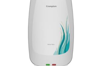 Crompton Arno Neo 5 Litres Instant Water Heater (Geyser) With 3 Level Advance Safety And Food Grade Technology|Rust Proof Body | 5 Years Tank Warranty | 2 Years Element Warranty