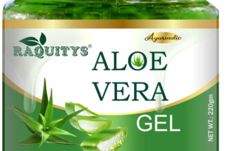 Raquitys Pure Aloe Vera Gel – Moisturize Skin & Younger Looking (220 Ml)(220 G)