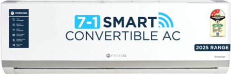 Motorola 2025 Model 2 Ton 3 Star Split Inverter With Wi-Fi 7-In-1 Convertible With Rapid Cool Technology Ac(203Ipg25Wms, White)