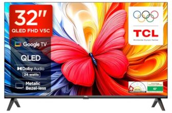 Tcl 80 Cms (32 Inches) V5C Series Full Hd Smart Qled Google Tv 32V5C