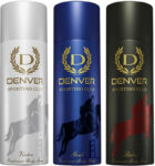 Denver Sporting Club Rider, Goal & Victor Body Spray  –  For Men(540 Ml, Pack Of 3)