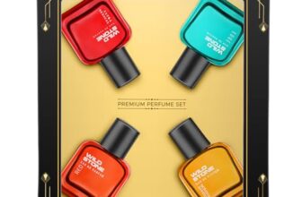 Wild Stone Gift Set For Men 4X30Ml – Ultra Sensual, Edge, Night Rider & Red | Long-Lasting Fragrance | Premium Gift Pack For Men | Travel-Friendly Mini Perfumes