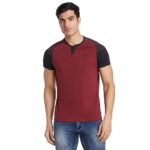 Being Human Zinfandel Men T-Shirt (Size: S)-Bhtslv23035-Zinfandel