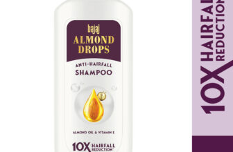 Bajaj Almond Drops Anti Hairfall Shampoo With Almond Oil & Vitamin E(650 Ml)