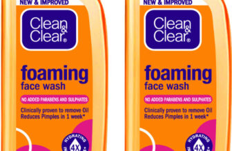 Clean & Clear Foaming 480Ml| Clinically Proven| Pimple & Acne Removal Face Wash(480 Ml)