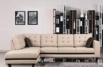 Hometown Garcia Fabric Lounger In Beige Colour