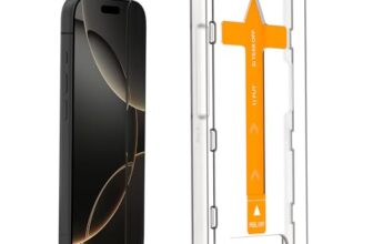 Dailyobjects 9D Tempered Screen Protector For Iphone 16 Pro | Edge To Edge Tempered Glass Screen Protector | 9H Toughened Glass Screen Guard With Applicator