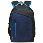 Murano Matrix 26 Ltr Laptop Backpack For 15.6 Inch Laptop And Polyester Water Resistance Backpack For Men And Women- Navy Blue