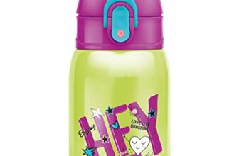 Milton Jolly 275 Thermosteel Sipper Water Bottle For Kids, 230 Ml, Green