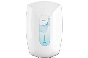 Havells Carlo 3 Litre Instant Water Heater (White Blue), Vertical Mounting