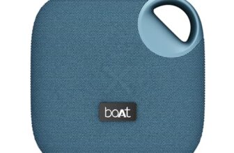 Boat Stone 193 Pro / Stone190 Pro With 5W Signature Sound, Up To 12Hrs Of Playtime, Tws Feature, Built-In Mic, Bluetooth V5.3, Aux Port, Tf Card, Ipx6 & Type-C Bluetooth Speaker (Tropical Blue)