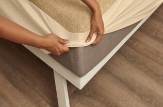 Wakefit Cotton Feel Ultra Soft Waterproof Mattress Protector | Breathable – Hypoallergenic Mattresses Cover 78″ X 72″ – King, Beige