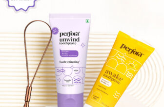 Perfora Tongue Cleaner & The Daily Routine Awake & Unwind Combo Toothpaste(200 G, Pack Of 3)
