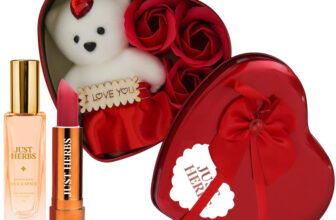 Just Herbs Romantic Heart Gift Set | Lipstick & Edp Combo For Women(Pack Of 3)