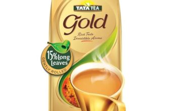 Tata Tea Gold 500 Gram, Premium Assam Teas With Gently Rolled Aromatic Long Leaves, Rich & Aromatic Chai, Black Tea