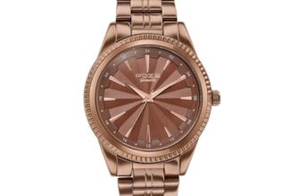 Sonata Poze 7 Analog Brown Dial Ip Brown Sheet Metal Strap Watch For Men – Sp70096Qm01W