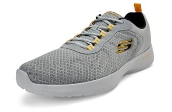 Skechers-Men’S Casual Shoes-Dynamight-894402Id-Ccyl-11 Charcoal/Yellow