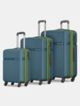 Safari Magnum Fury Set Of 3 (Small 55Cm | Medium 65Cm | Large 75Cm) 4W Cabin & Check-In Set 4 Wheels – 30 Inches