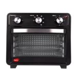 Pigeon By Stovekraft Air Fryer Oven 25L | 2-In-1 Appliance (Otg + Airfryer) | 1400 Watts | Air Fry, Bake, Broil, Toast, Defrost (Black) | Without Rotisserie