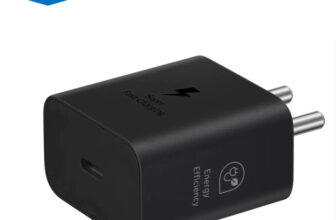 Samsung 25 W Gan 3 A Wall Charger For Mobile(Black)