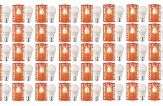 Halonix 9W B22 Led Cool White Bulb, Pack Of 50