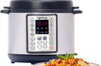 Lifelong Llepc922 Electric Pressure Cooker(5 L, Black)