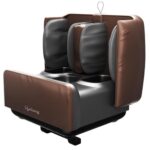 Lifelong 2 In 1 Foot & Leg Massager Machine & Foldable Ottoman Rest For Home-Pain Relief Massage For Legs-Heat + Rolling,Kneading,Shiatsu,Vibration & Air Compression | Ideal For Feet, Ankle & Legs