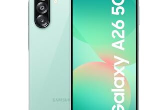 Samsung Galaxy A26 5G (Awesome Mint, 8Gb, 128Gb) | Awesome Intelligence (Ai) | Circle To Search | Gemini Live | Fhd+ Samoled Display | 50Mp Ois Camera | Ip67 Rated