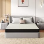 Godrej Interio Mattress Restomagic Dual Comfort 8 Inch King Size Mattress (78 X 72 X 8), 5-Years Warranty, Cream And Dark Grey