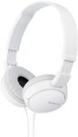 Sony Mdr-Zx110A On Ear Stereo Wired Headphones (White), Without Mic