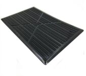Luxury Car Heal Pad For Custom Fitted Antiskid Car Floor Mats – (Full Black)