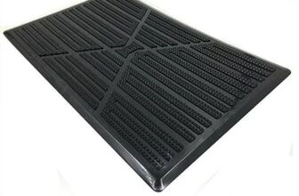 Luxury Car Heal Pad For Custom Fitted Antiskid Car Floor Mats – (Full Black)