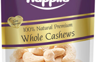 Happilo Premium Natural Whole Kaju/ Cashews(1 X 900 G)
