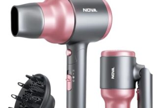 Nova Nhp 8223 Professional Hair Dryer (2000 Watts, Rose Gold)