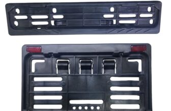 Aksmit Bike Number Plate Plastic Frame Or Holder For Hight Security Number Plate For Bike | Ind Number Plate Frame (Standard Size For All Bikes)