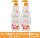 Santoor By Wipro Perfumed Body Lotion For Skin Whitening & Uv Protection(500 Ml)