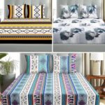 Story@Home 240 Tc Bedsheet For Double Bed Queen Size | Satin Finish, Microfiber Double Bed Bedsheet Combo | 225 X 250 Cm With 2 Pillow Covers | Perfect For Home Decor (Multi Color, Floral)
