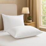 Vipron Premium Microfiber Pillow For Sleeping | Soft & Fluffy Bed Pillow | 16X24 Inch (40X60 Cm) | Ideal For All Sleeping Positions | Hypoallergenic, Washable, 900G Each – Set Of 2