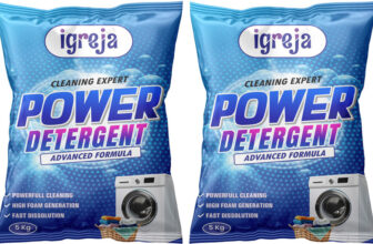 Igreja Power Detergent Powder | Advanced Cleaning Formula | 10 Kg Detergent Powder (Fresh)(10 Kg)