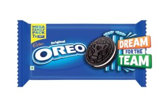 Cadbury Oreo Vanilla Flavour Creme Sandwich Biscuit Mega Family Pack, 876.75 G