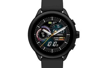 Fossil Gen 6 Display Wellness Edition Black Smartwatch Ftw4069