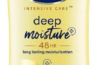 Vaseline Deep Moisture Body Lotion | For Cushion Soft Skin| With Ceramides Hyaluron(400 Ml)