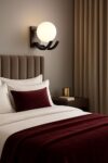 Bene Dallas Wooden Indoor Modern Wall Light, E-27 Base Wall Lamp For Home Decor – Living Room, Bedroom, Dining, Hallway, Staircase, 14 Cm (Wood, Pack Of 1)