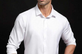 Oquent Men Solid Formal White Shirt