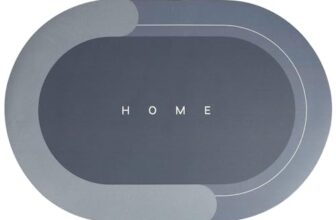 Adl Passion Non Slip Mat For Bathroom/Super Absorbent Soft Carpet/Bathroom Mat/Floor Mat/Door Mat Anti-Skid (58Cm X 38Cm) (Home)