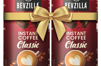 Bevzilla Pack Of 2 Classic Coffee Powder|Hot & Cold Instant Coffee(2 X 200 G)