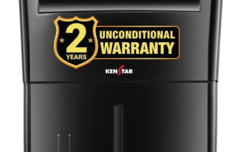 Kenstar Black Pureza. 8 L RO + UF + UV + Copper + Alkaline + Mineralizer Water Purifier Needs no service for 2 years(Black)