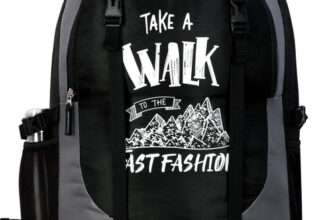 Fast Fashion Large 60 L Laptop Backpack Unisex Water Proof Mountain Rucksackhiking/Trekking Rucksack  – 60 L(Grey)