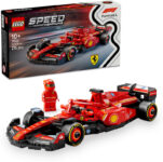 Lego Speed Champions Ferrari Sf-24 F1 Race Car Driver Set 77242 Building Blocks Toys(Multicolor)